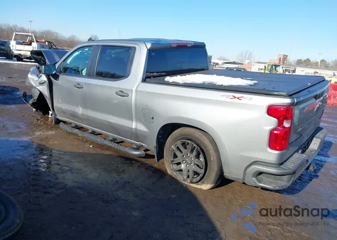 2023 Chevrolet Silverado 1500 4Wd Short Bed Custom из США, поврежденный, VIN 3GCPDBEK2PG360983